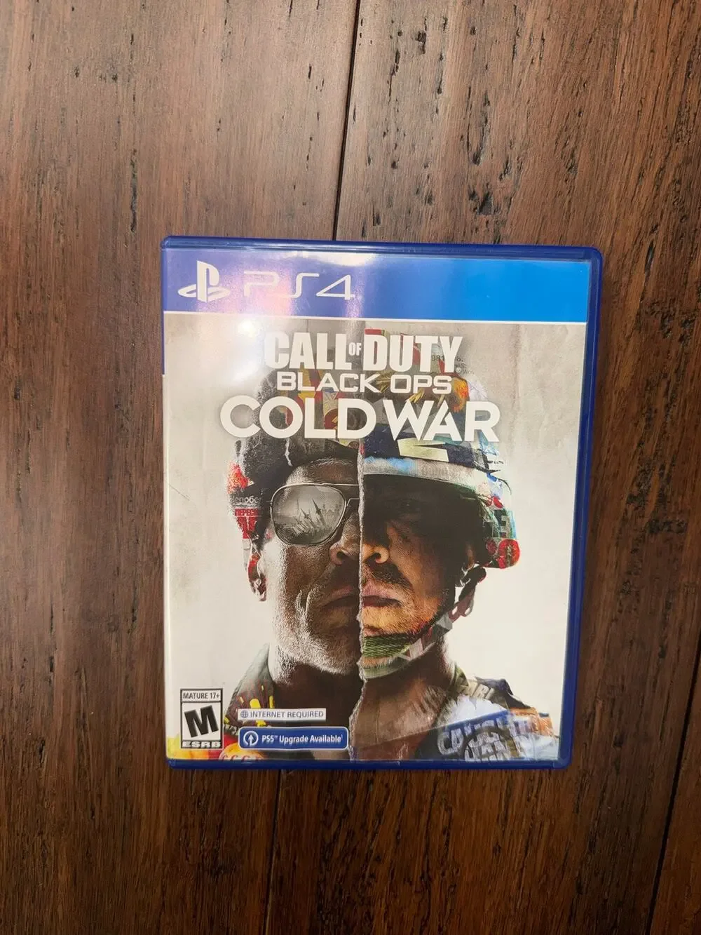 Call of Duty: Black Ops Cold War video game disc & case PlayStation 4 (PS4)